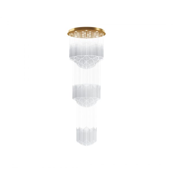 BORA 3 Tier Chandelier 100x300 cm